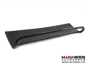Alfa Romeo 4C Carbon Fiber Control Panel Frame Cover - Matte Finish